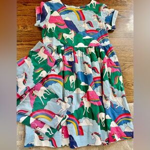 Mini Boden Rainbow Unicorn Set